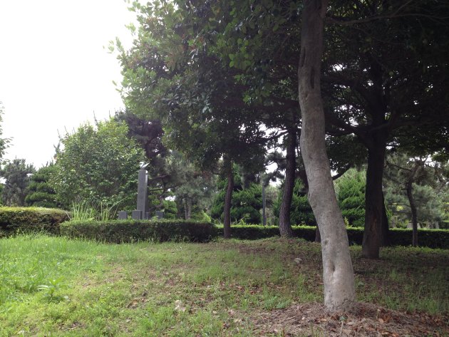 釜山オリンピック公園内の風景